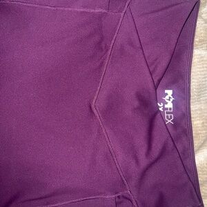 PopFlex flare legging in Plum